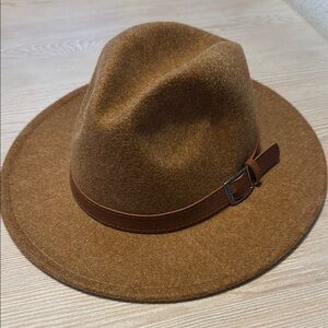 Stylish Brown Fedora Hat